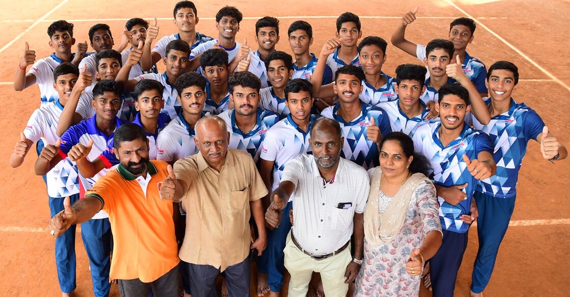  Redlands Volleyball Centre office-bearers and trainess. Photo: Manorama