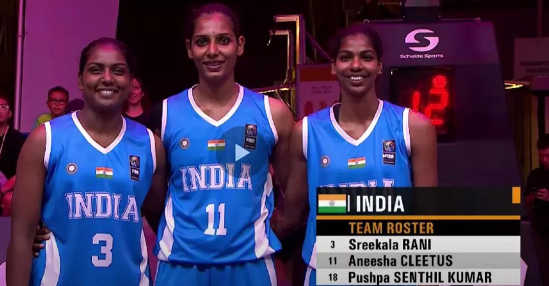 Sreekala R, Aneesha Cleetus and Pushpa Senthil Kumar. Screengrab  