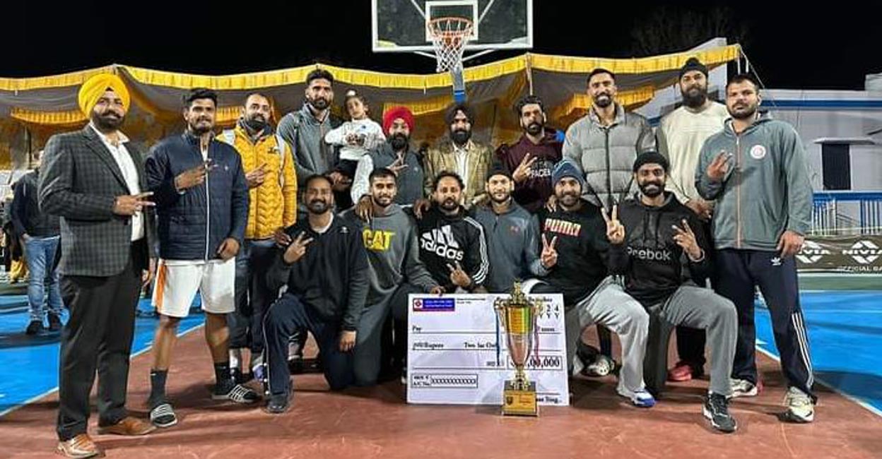 Punjab Police The victorious Punjab Police team and support staff. Photo: Special Arrangement