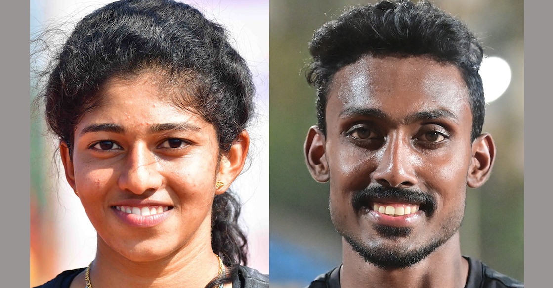 Maria Jaison and Muhammed Anees Yahiya. File photos: Manorama