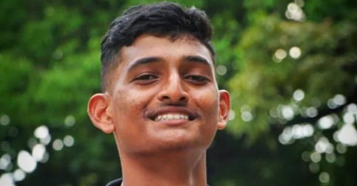  Thiruvananthapuram's Niranjan L R. Photo: Special Arrangement