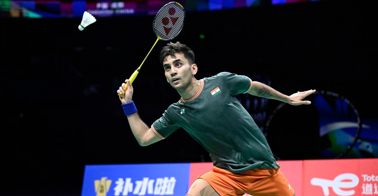  Lakshya Sen could not seize the momentum. File photo: Wang Zhao