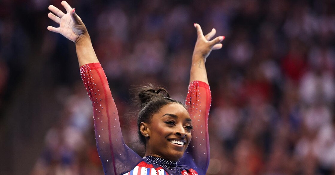 Simone Biles is starring in several brand campaigns. File photo: USA TODAY Sports/Matt Krohn via Reuters