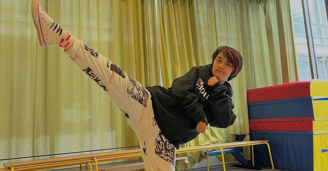 Tilotama's aim is to make it to the French para-taekwondo team. Photo: Instagram@tilotama.ikareth