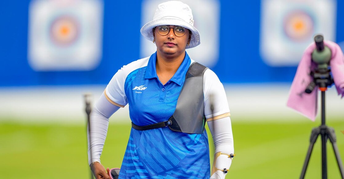 Deepika Kumari had a forgettable outing. File photo: PTI/Ravi Choudhary