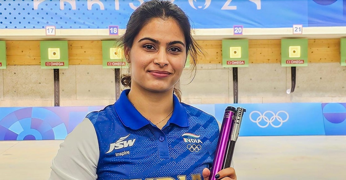 Manu Bhaker Manu Bhaker became the first Indian woman shooter to win an Olympic medal. Photo: PTI