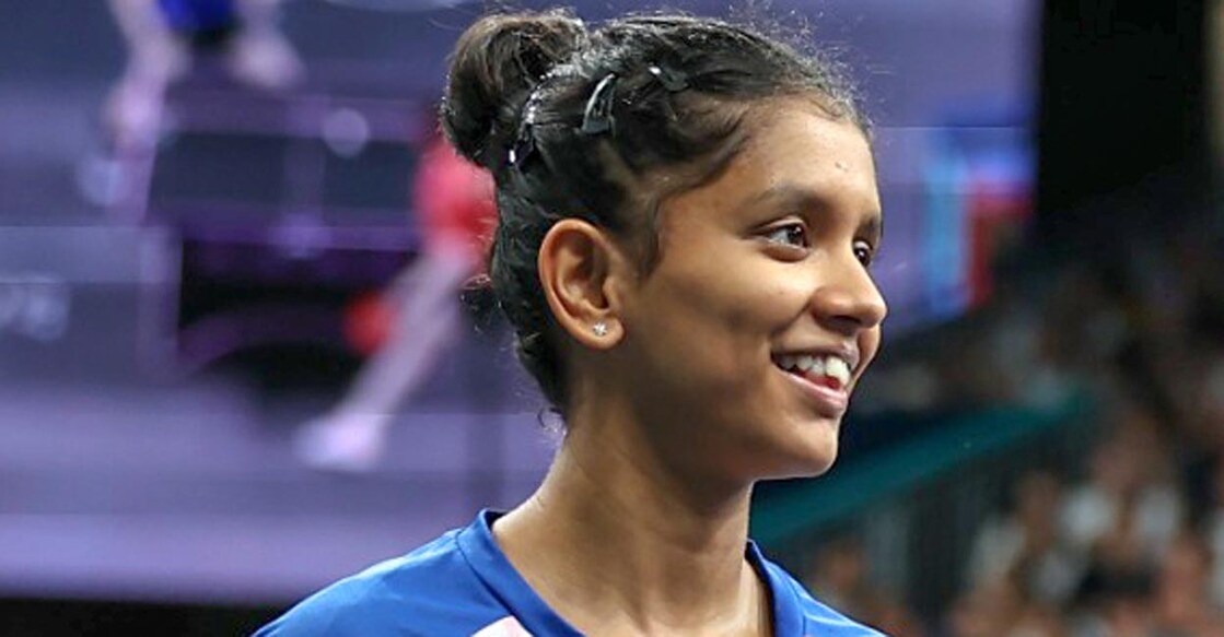 Sreeja will take on China's world No. 1 Sun Yingsha in the pre-quarterfinals. File photo: IANS/Biplab Banerjee
