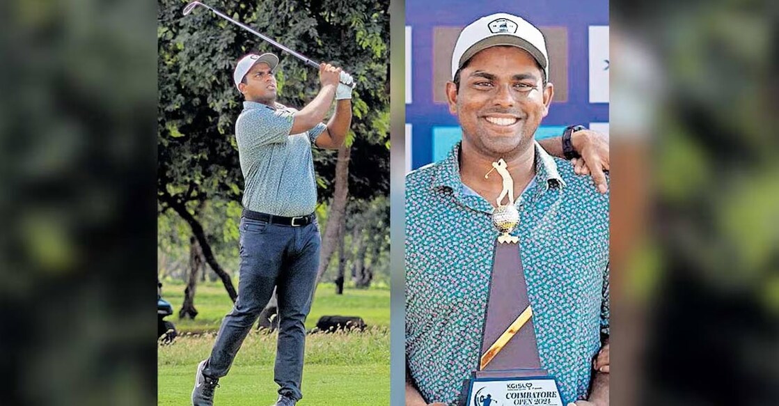 Rayhan, who represented India at the 2018 Asian Games in Jakarta, is also the first amateur golfer to win the Middle East and North Africa Golf Tour. Photos: Special arrangement. 