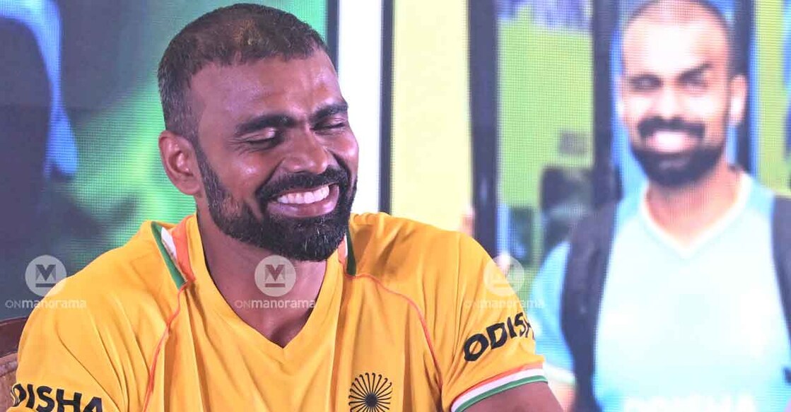 P R Sreejesh. Photo: Josekutty Panackal/Manorama