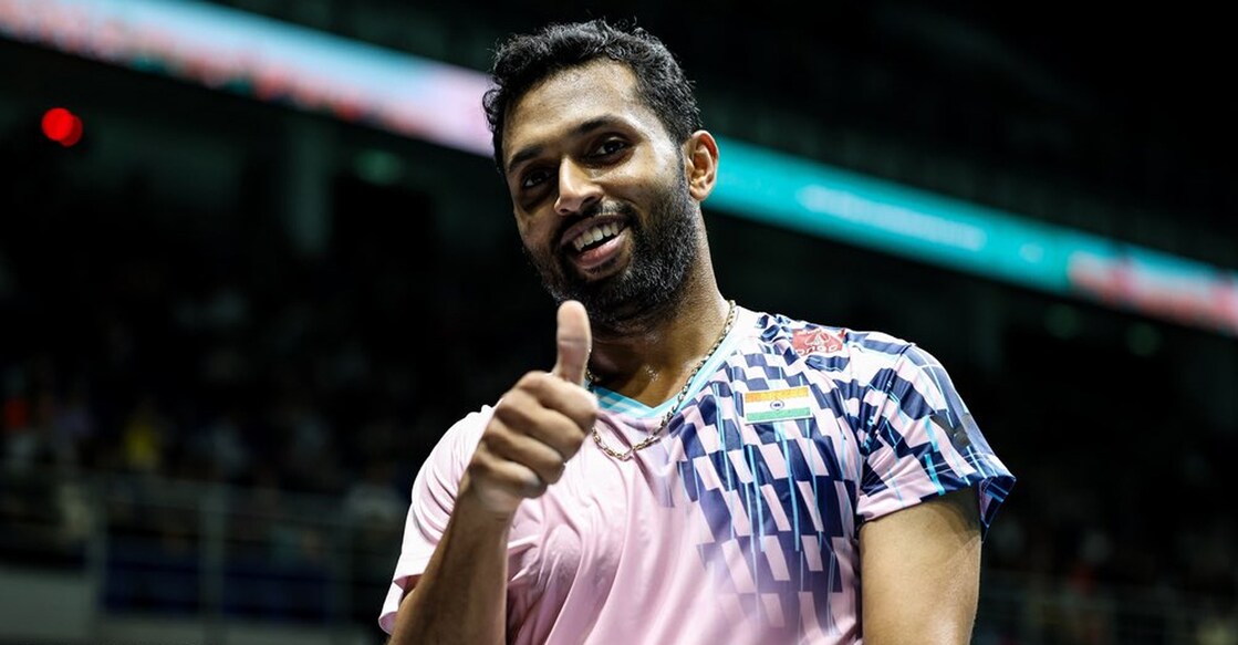 H S Prannoy. Photo: X/@badmintonphoto/Shared by HS Prannoy