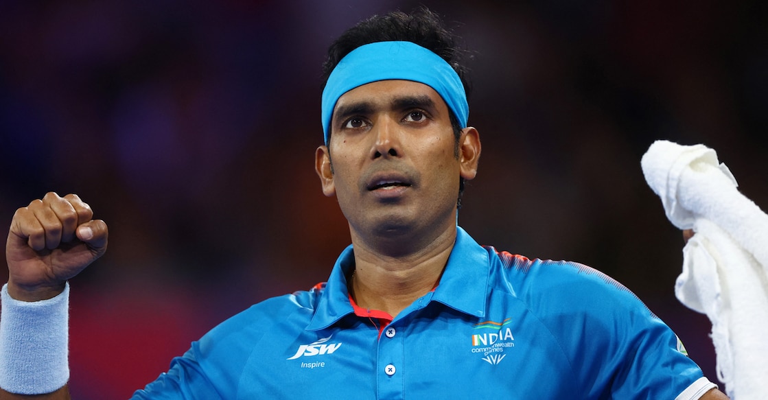 Achanta Sharath Kamal. File photo: Reuters