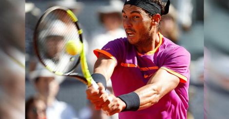 Nadal beats struggling Djokovic to reach another Madrid final