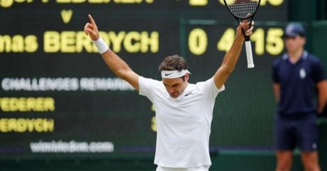  Federer outclasses Berdych to reach Wimbledon final