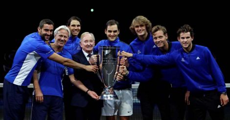 Federer leads Team Europe to maiden Laver Cup title
