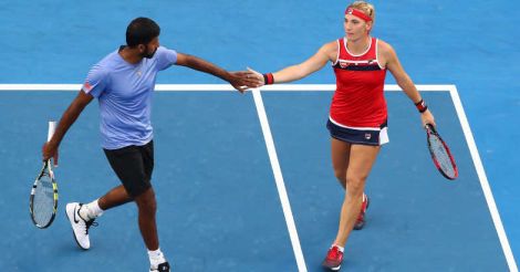 Australian Open: Bopanna-Babos enter mixed doubles semis
