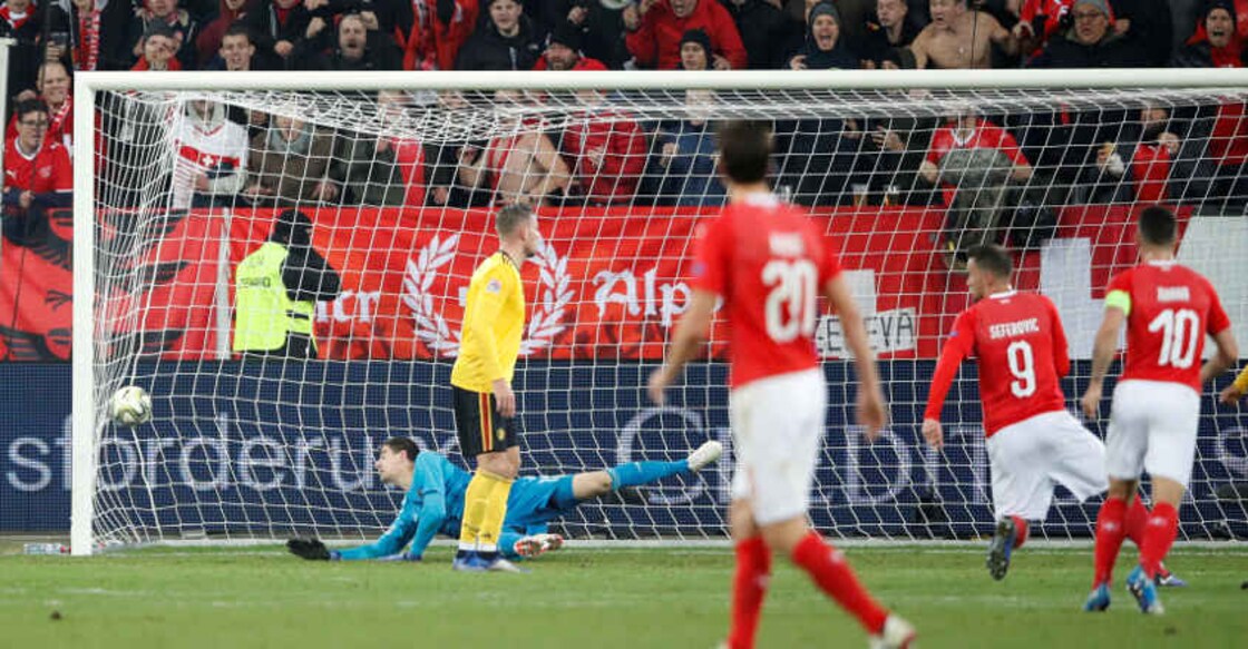 Swiss reach semis with famous win over Belgium