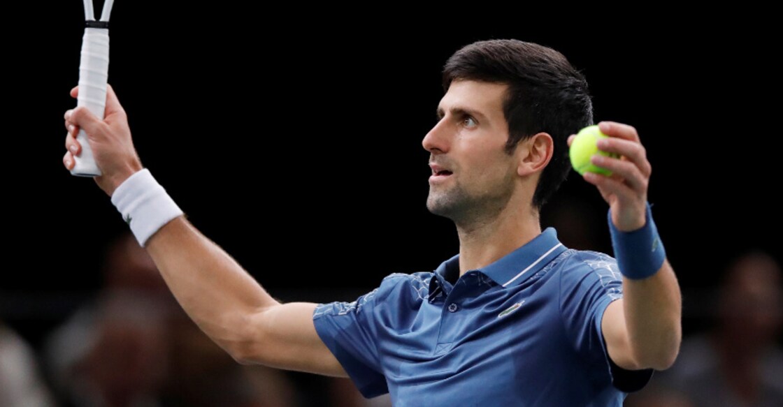 Djokovic sets up Paris Masters semi clash with Federer