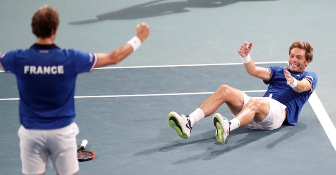 Champions France back in Davis Cup final