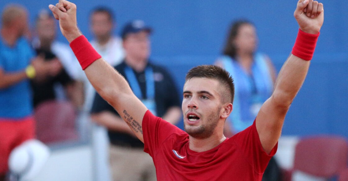 Coric steers Croatia into Davis Cup final