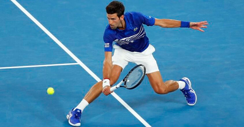 Djokovic starts Australian Open with straight-set win