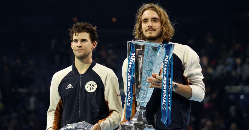 Tsitsipas fights back to beat Thiem and claim ATP Finals title Tsitsipas fights back to beat Thiem and claim ATP Finals title