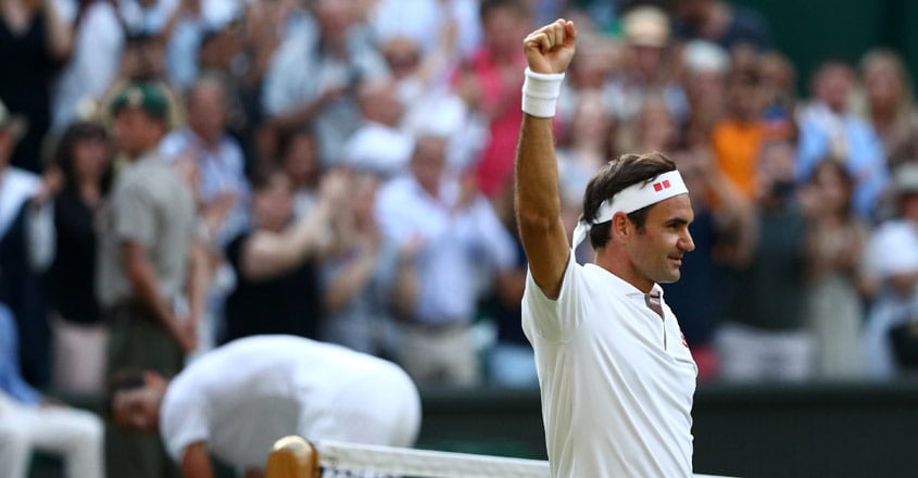 Vintage Federer holds off Nadal to reach Wimbledon final Vintage Federer holds off Nadal to reach Wimbledon final