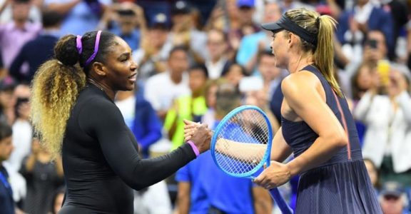 Serena proves too strong for Sharapova in US Open showdown Serena proves too strong for Sharapova in US Open showdown