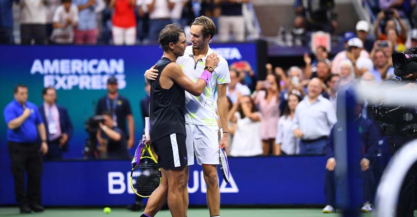 Rafael Nadal beats Daniil Medvedev to win US Open men's final Rafael Nadal beats Daniil Medvedev to win US Open men's final