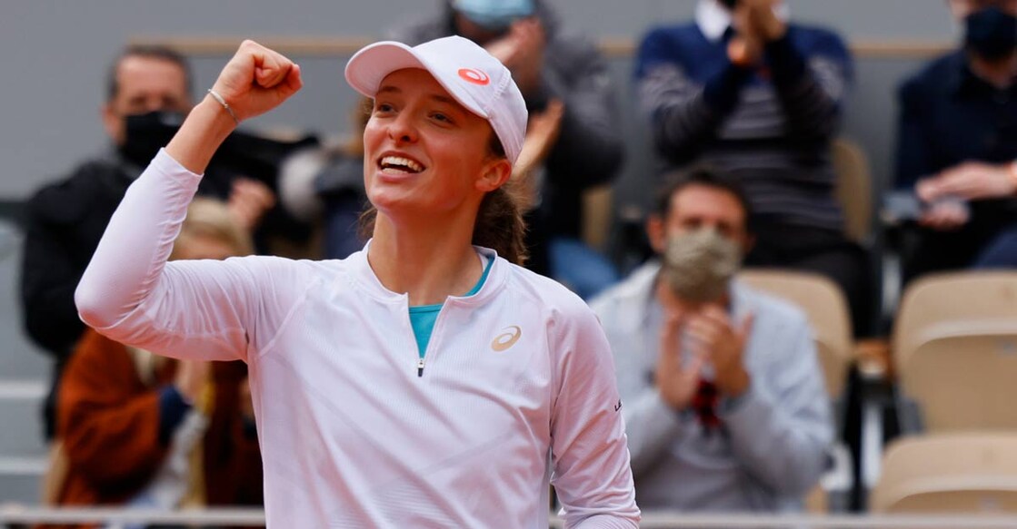 French Open champ Swiatek rises to 17th, Djokovic, Nadal 1-2