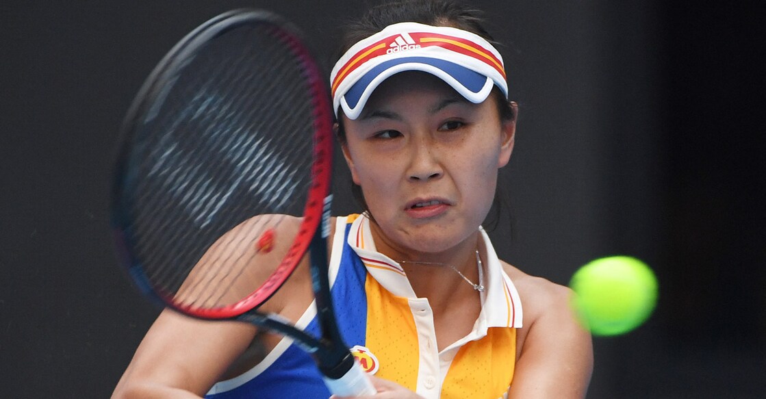 Peng Shuai is a former world No. 1 doubles player. File photo: AFP