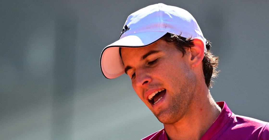 Dominic Thiem has been plagued by a wrist injury. File photo: AFP/Martin Bureau