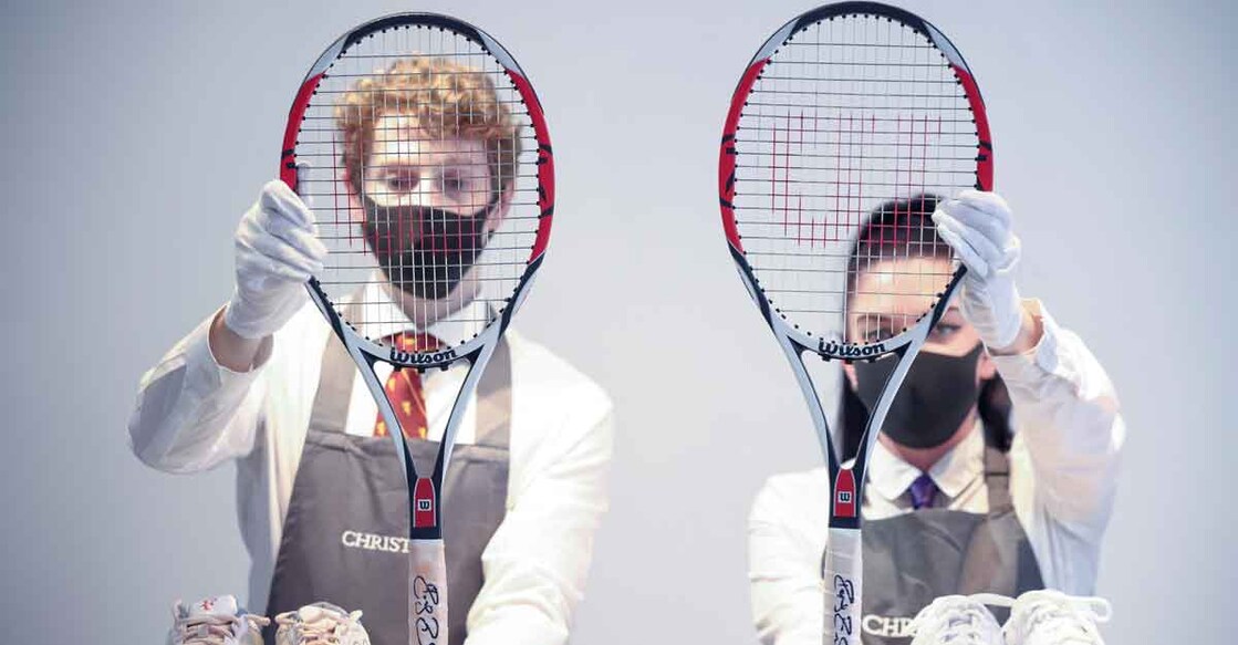 Federer fans could own maestro's Grand Slam memorabilia