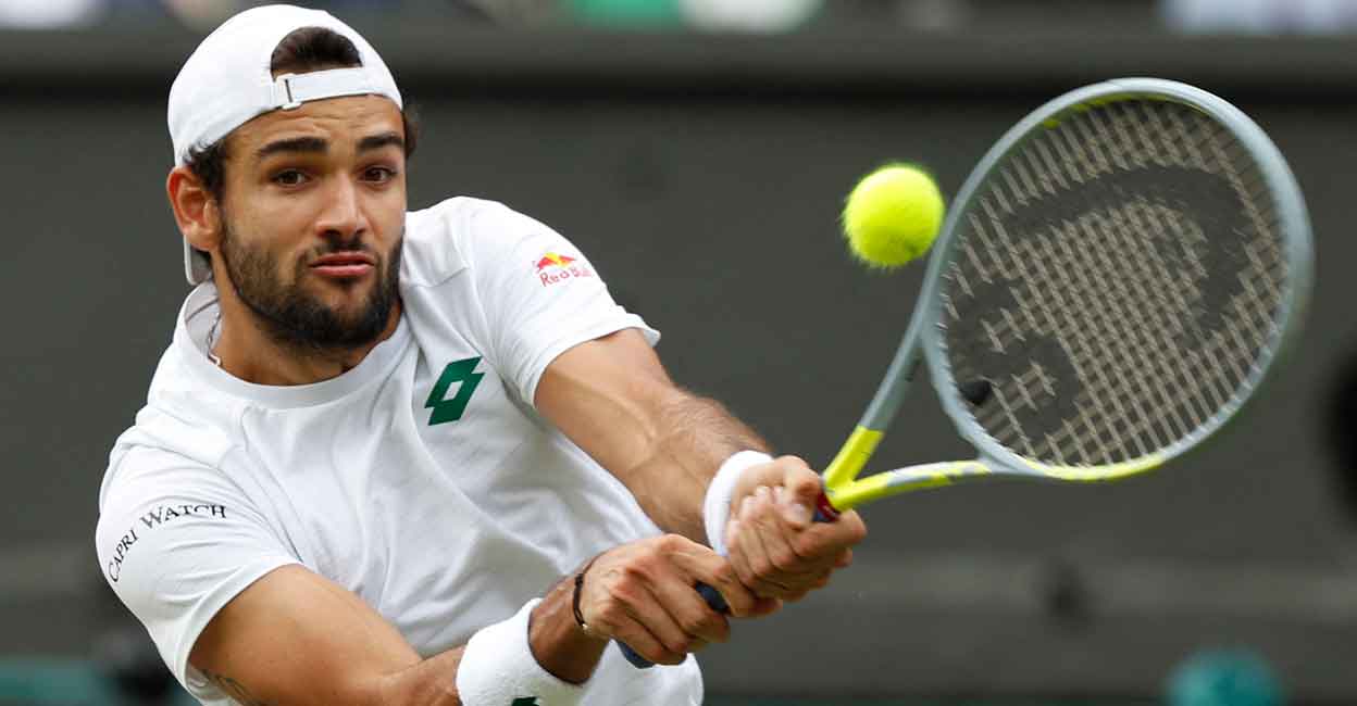 Berrettini becomes first Italian man to reach Wimbledon final | Tennis ...