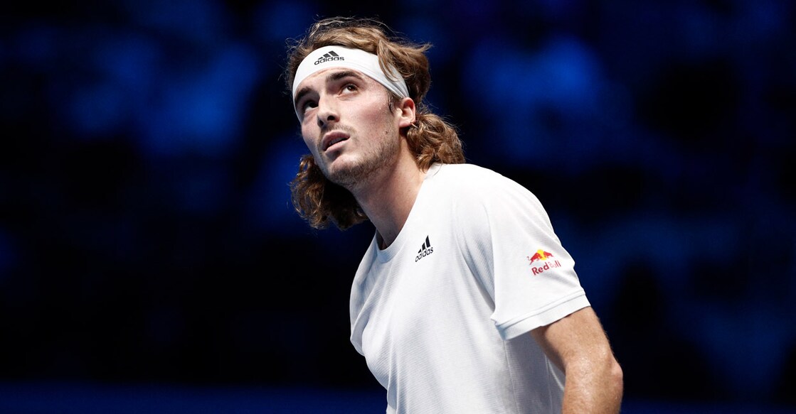 World No. 4 Stefanos Tsitsipas. File photo: Reuters/Guglielmo Mangiapane
