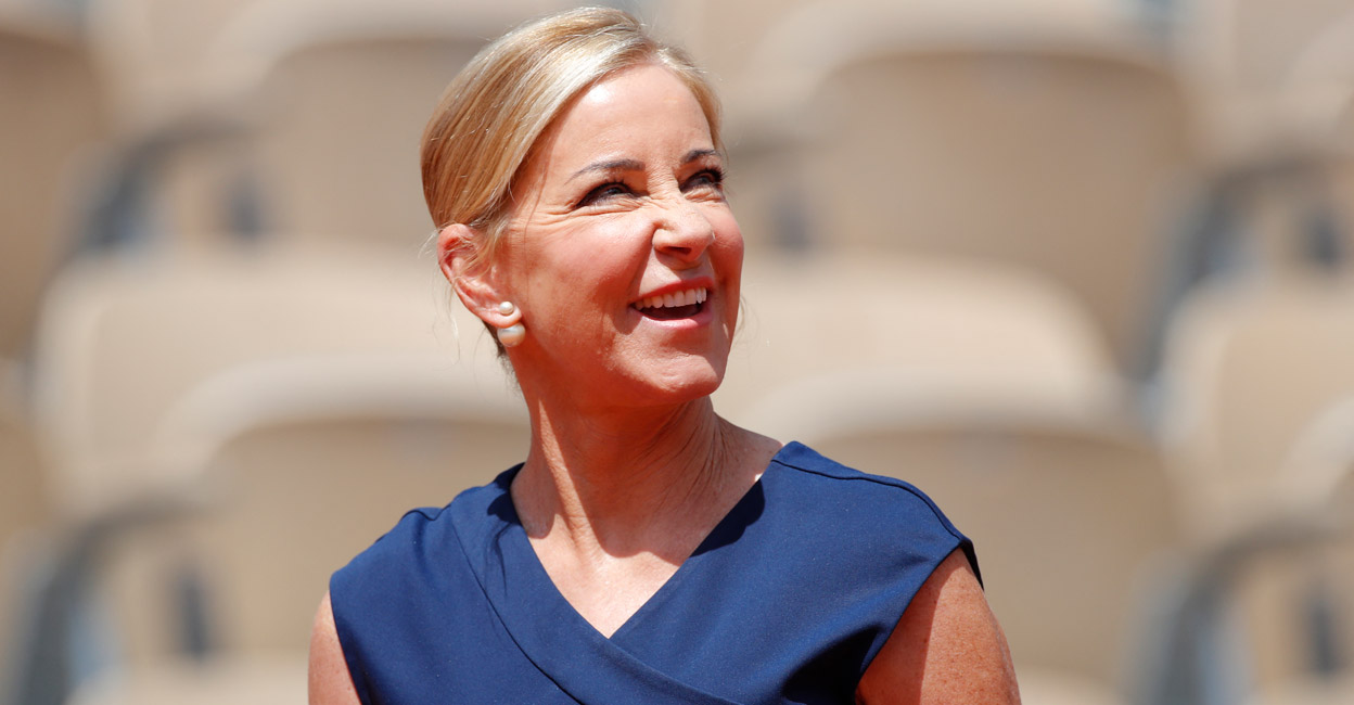 Chris Evert won 18 Grand Slam singles titles. File photo: Reuters/Charles Platiau