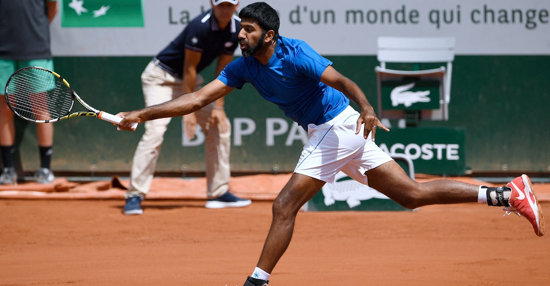 Rohan Bopanna. File photo: AFP/Eric Efferberg
