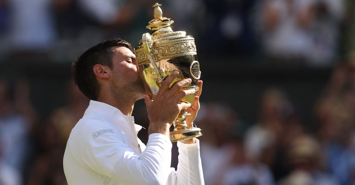 Djokovic Beats Kyrgios, Wins 7th Wimbledon Title