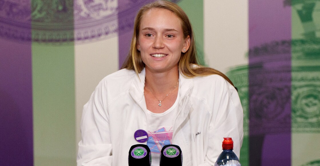 Rybakina is the first Kazakh to win a Grand Slam singles tile. File photo: Joe Toth/Pool via Reuters