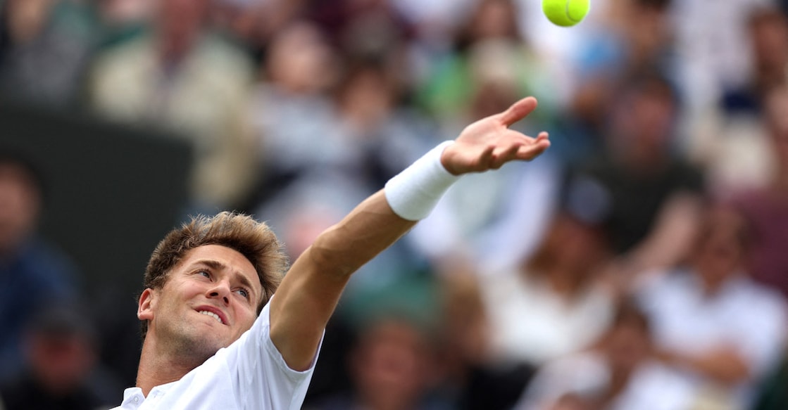 Casper Ruud has a 16-0 record in Switzerland. File photo: Reuters/Matthew Childs