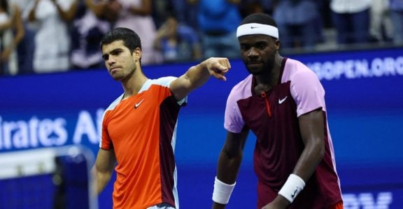 Carlos Alcaraz & Frances Tiafoe Carlos Alcaraz & Frances Tiafoe
