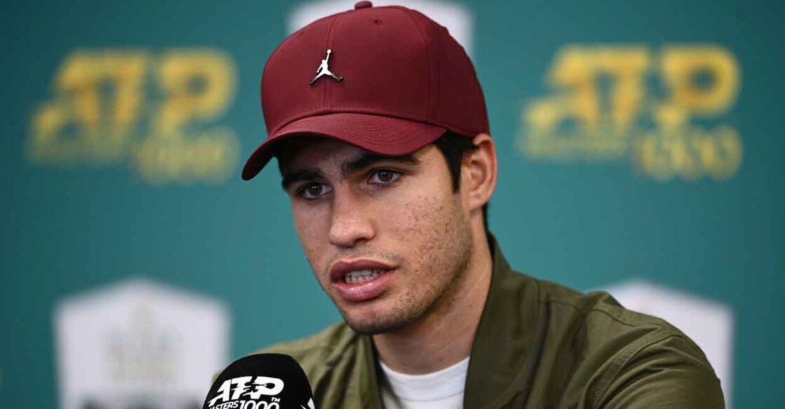 Carlos Alcaraz claimed his maiden major title at last year's US Open. File photo: AFP/Christophe Archambault 
