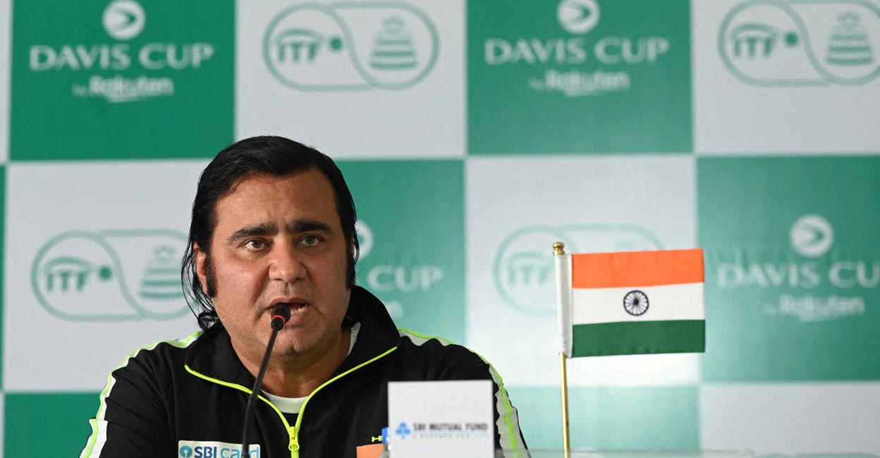 Rohit Rajpal was named as non-playing captain of the Indian team in 2019. File photo: AFP/Sajjad Hussain