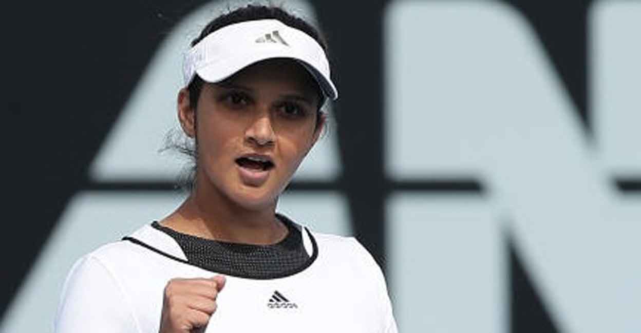 Sania, a six-time Grand Slam winner, won 44 WTA titles in her career. File photo: IANS