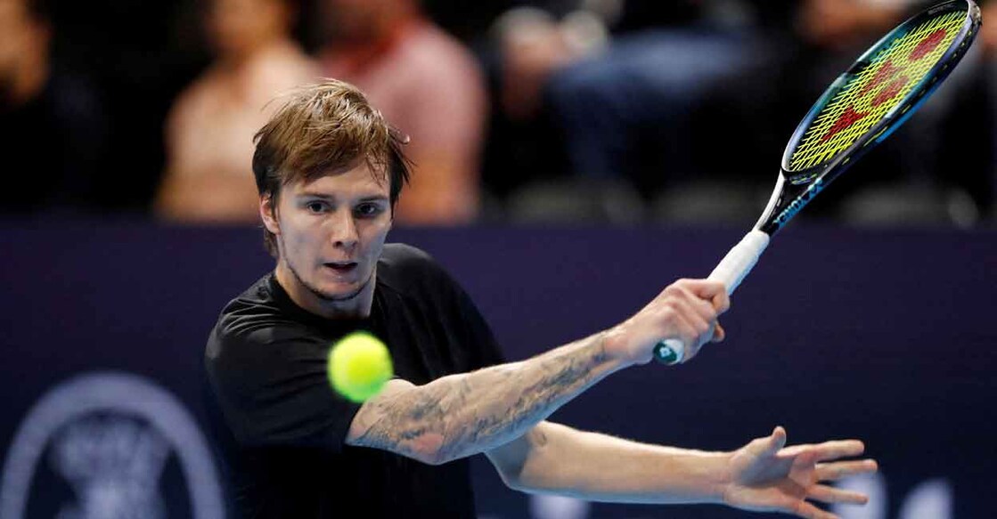 Alexander Bublik. File photo: Reuters/Arnd Wiegmann