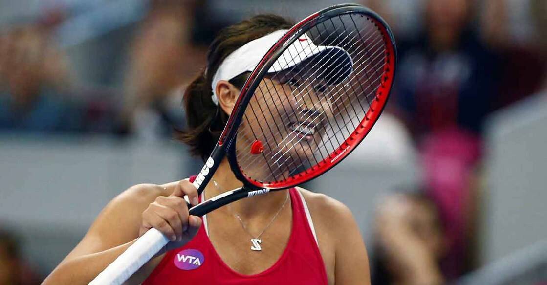 Peng Shuai last made a public appearance at the Beijing Winter Olympics last year. File photo: Reuters/Thomas Peter