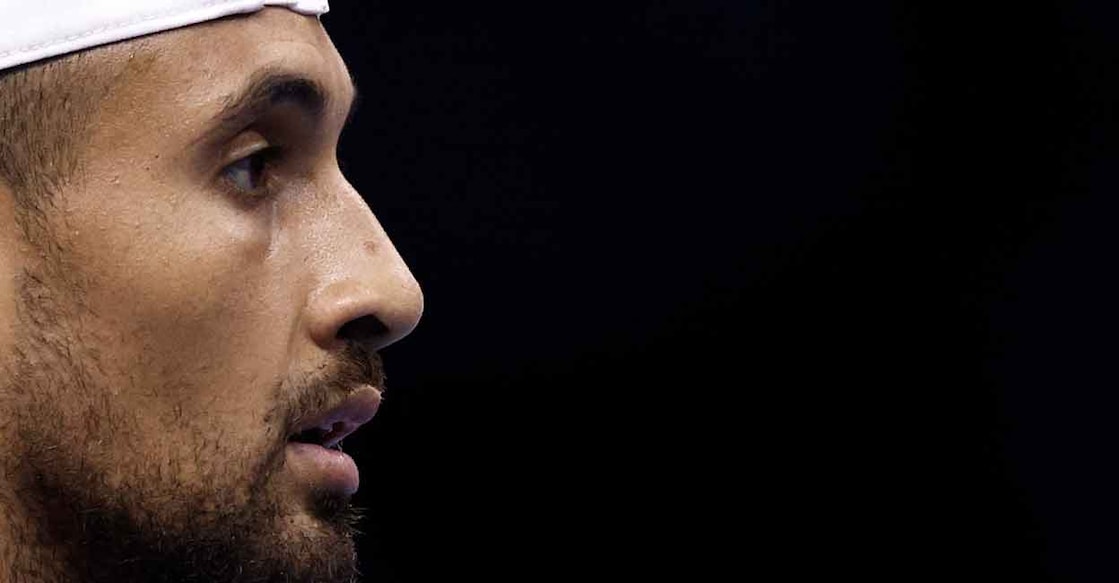 Nick Kyrgios helped police track down the car by using a location app on his phone. File photo: Reuters/Guglielmo Mangiapane