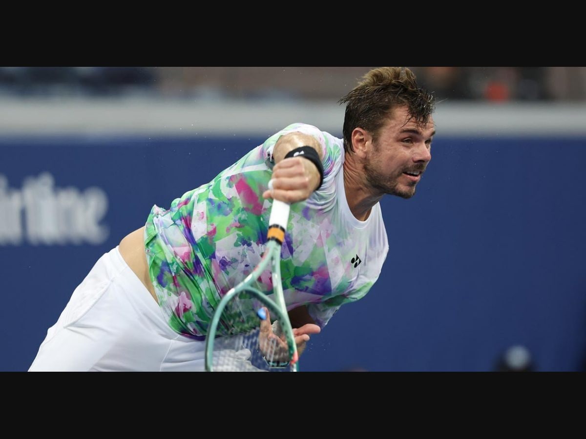 Wawrinka becomes oldest man to win singles tie at US Open since