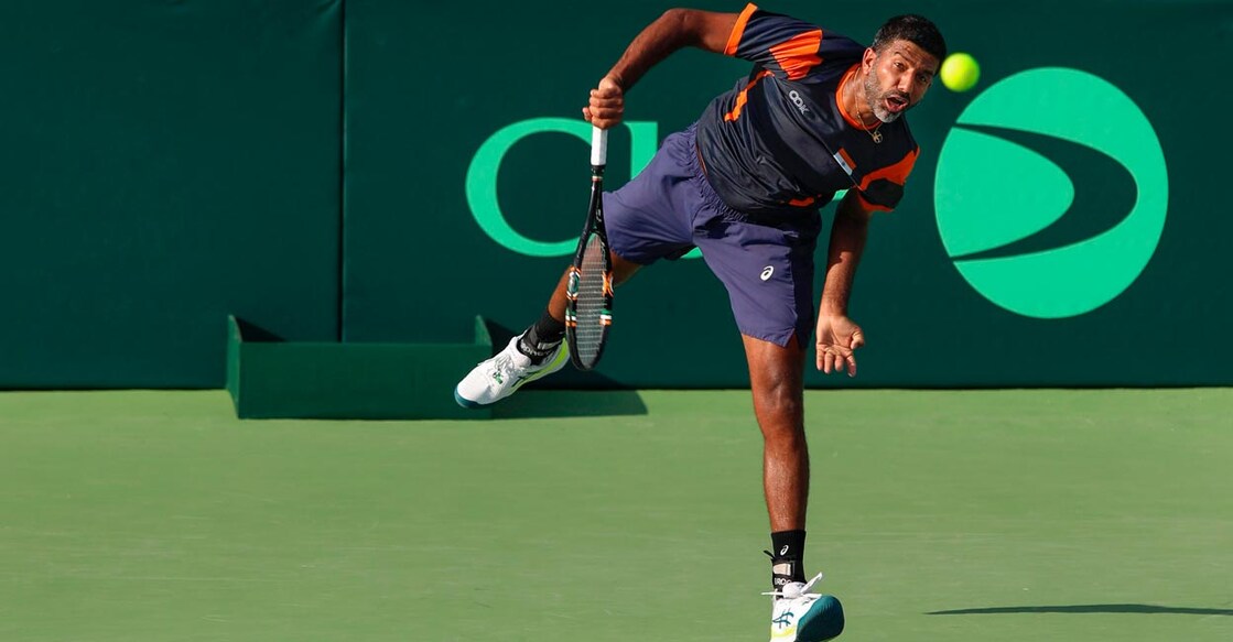 Rohan Bopanna ended his Davis Cup career on a high. File photo: PTI