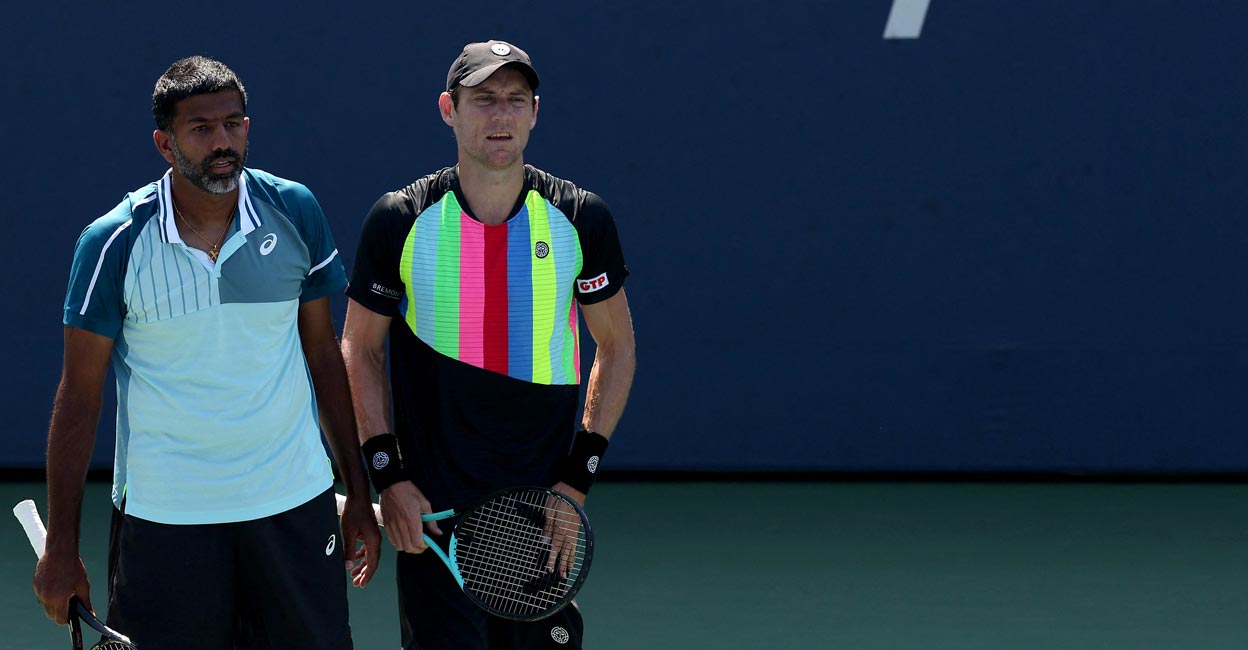 Bopanna and Ebden will play the French pair of Mahut and Herbert in the semifinals. File photo: Getty Images/Mike Stobe via AFP