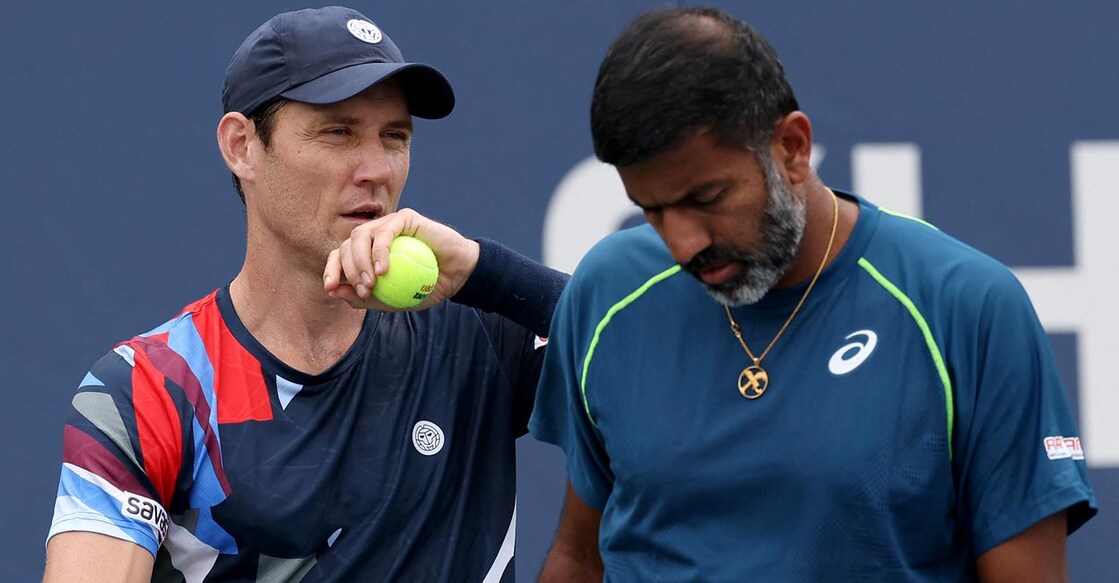 Ebden and  Bopanna suffered their third consecutive defeat to the Italians this year. File photo: Getty Images via AFP/Mike Stobe 